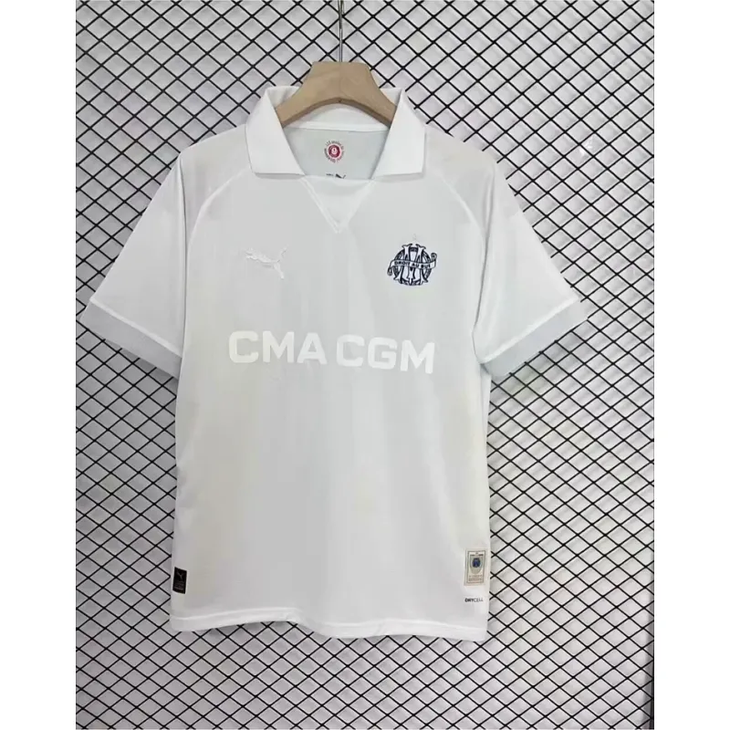 Marseille 24/25 White 125th Anniversary Jersey