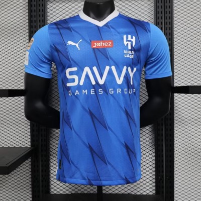 2023/2024 Player Version Al Hilal SFC Home Football Shirt