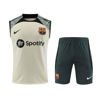 2023/2024 Barcelona Sleeveless Training Wear Football Shirt 1:1 Thai Quality