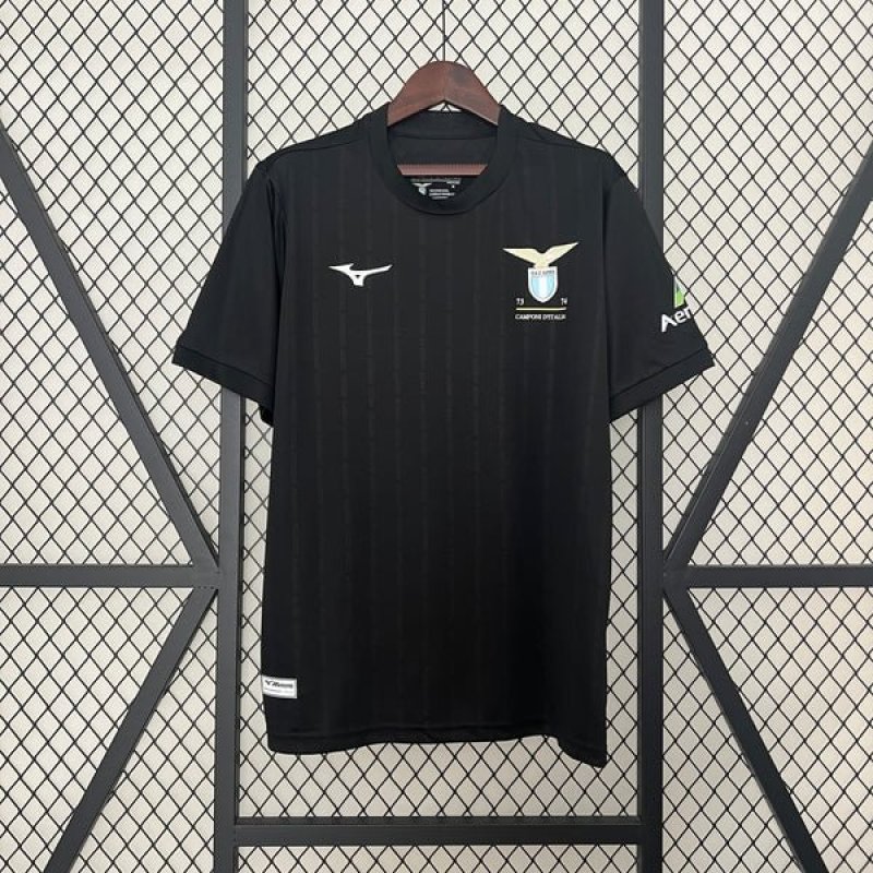 2024/25 Lazio Champions Edition Black Fans Soccer jersey