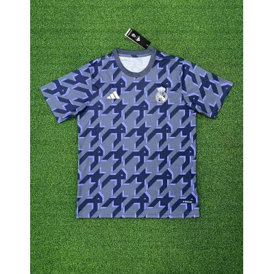 2023/2024 Real Madrid Gray Training Wear Football Shirt