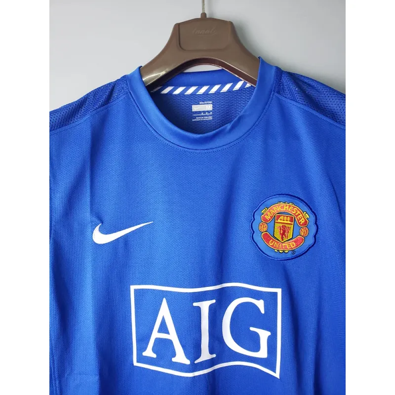 2007/2008 Retro Manchester United Football Shirt Away 1:1 Thai Quality