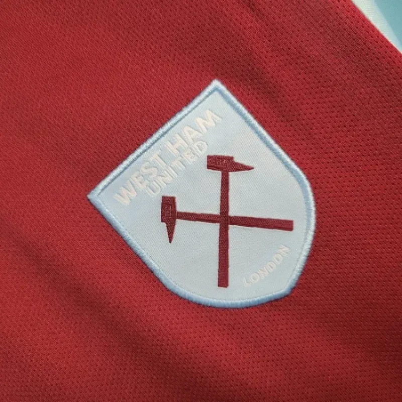 2024/2025 West Ham United Home Football Shirt Kids