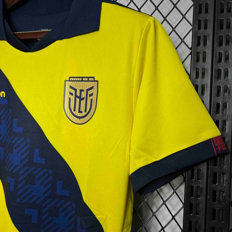 2024 Ecuador Home Soccer Jersey