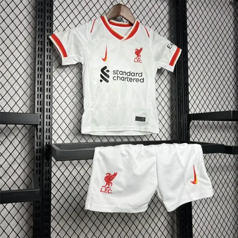 2024/2025 Liverpool Away Soccer Jersey 1:1 Thai Quality Kids Size