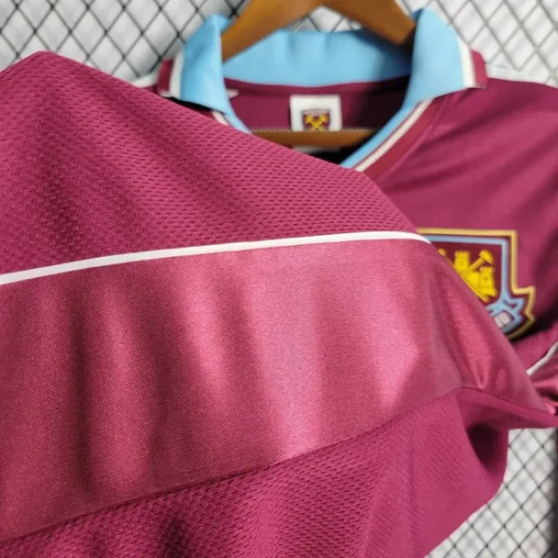 1999/2000 Vintage West Ham United Home Football Shirt