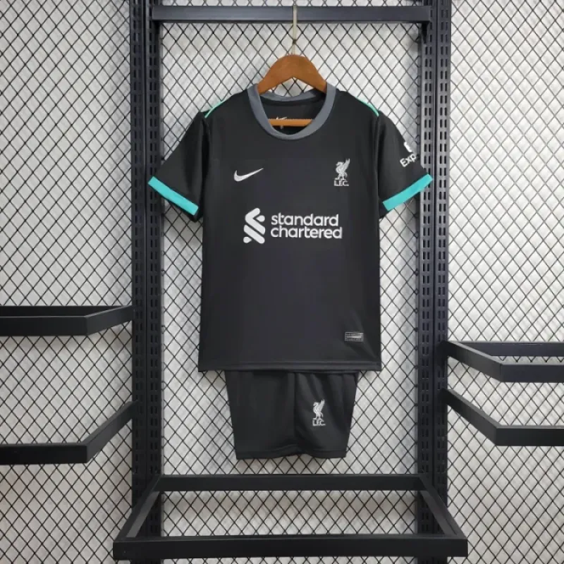 2024/2025 Liverpool Away Soccer Jersey 1:1 Thai Quality Kids Size