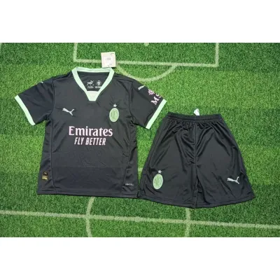 Kids AC Milan Third Jersey 24/25 Football Kit