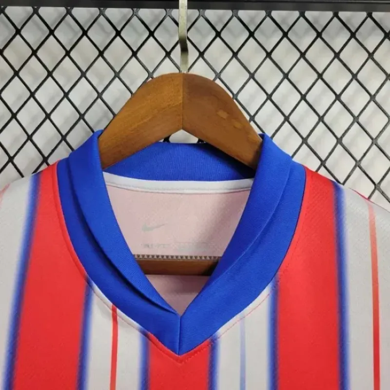 24/25 Atletico Madrid Home Soccer Jersey