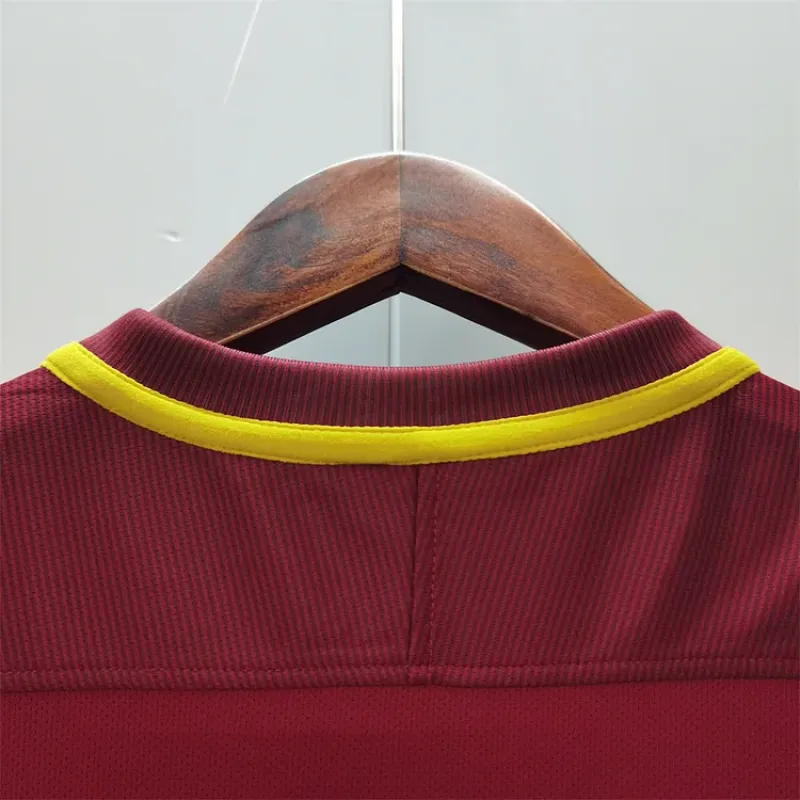 2017/18 Roma Retro Home Football Jersey