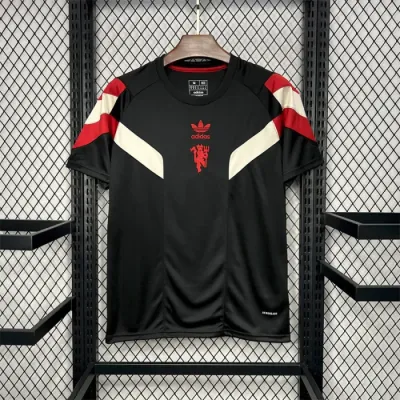 Manchester United Originals Tee Black Jersey 24/25 Football Jersey