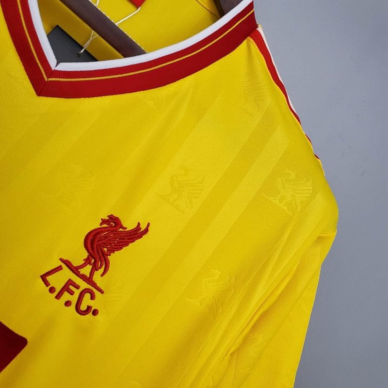 1985/1986 Retro Liverpool Away Football Shirt 1:1 Thai Quality