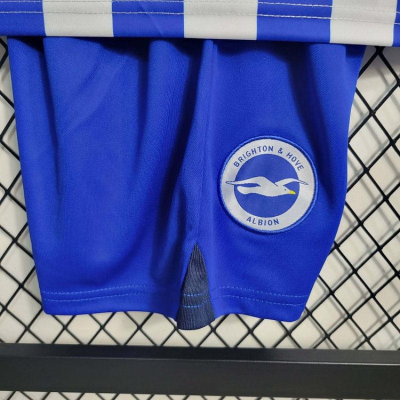 2023/2024 Brighton Home Football Shirt 1:1 Thai Quality Kids Size
