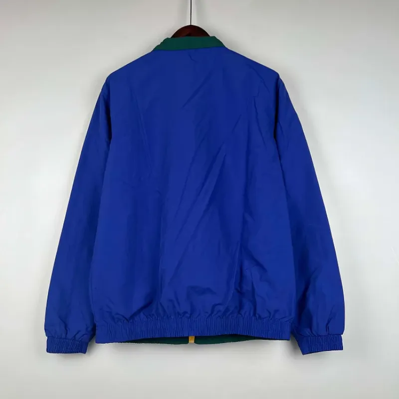 2023/2024 Manchester United Reversible WindbreakerBlue-GreenSoccer Jersey 1:1 Thai Quality