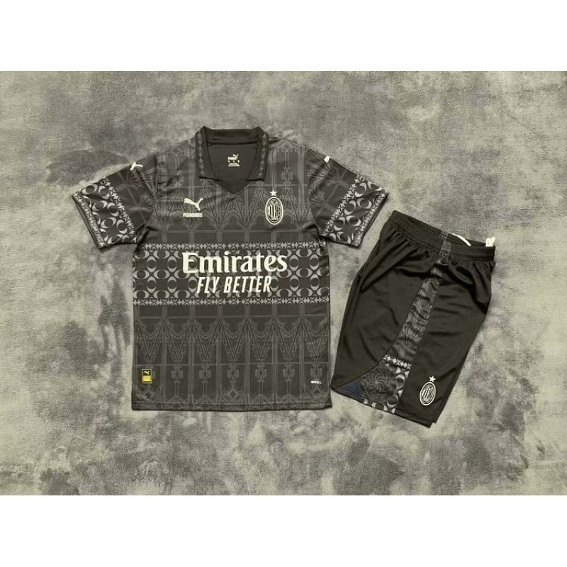 2023/2024 AC Milan Fourth Away Soccer Jersey 1:1 Thai Quality Kids Size