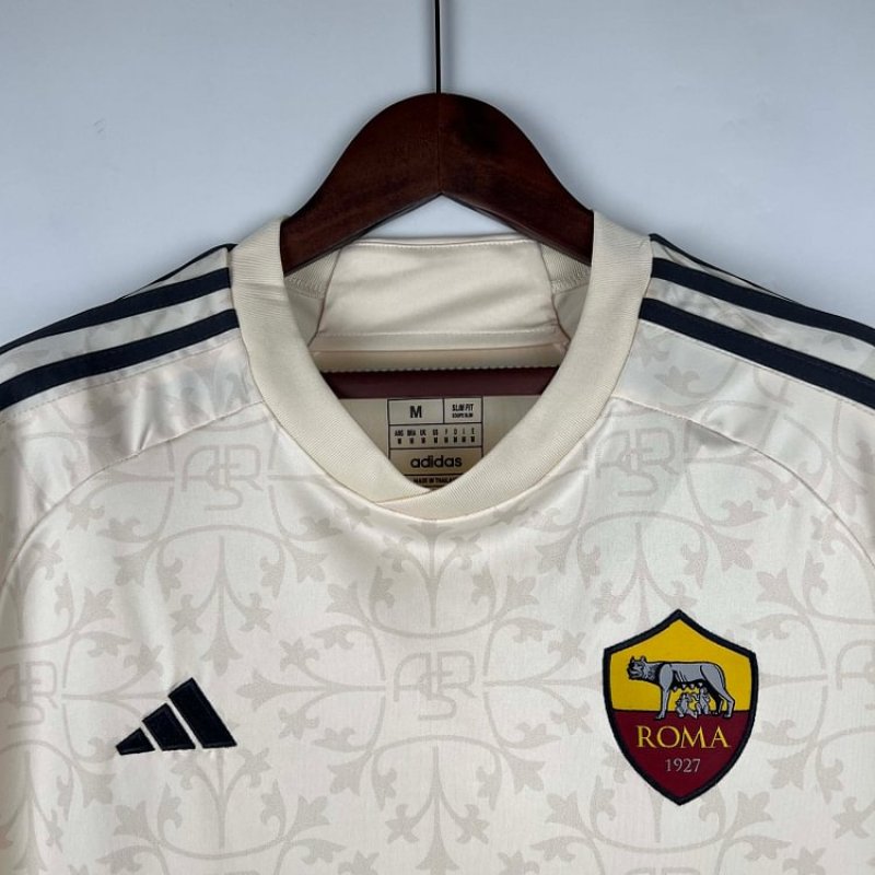 2023/2024  Roma Away Soccer Jersey 1:1 Thai QualityNo sponsor