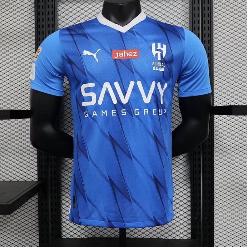 2023/2024 Player Version Al Hilal SFC Home Football Shirt