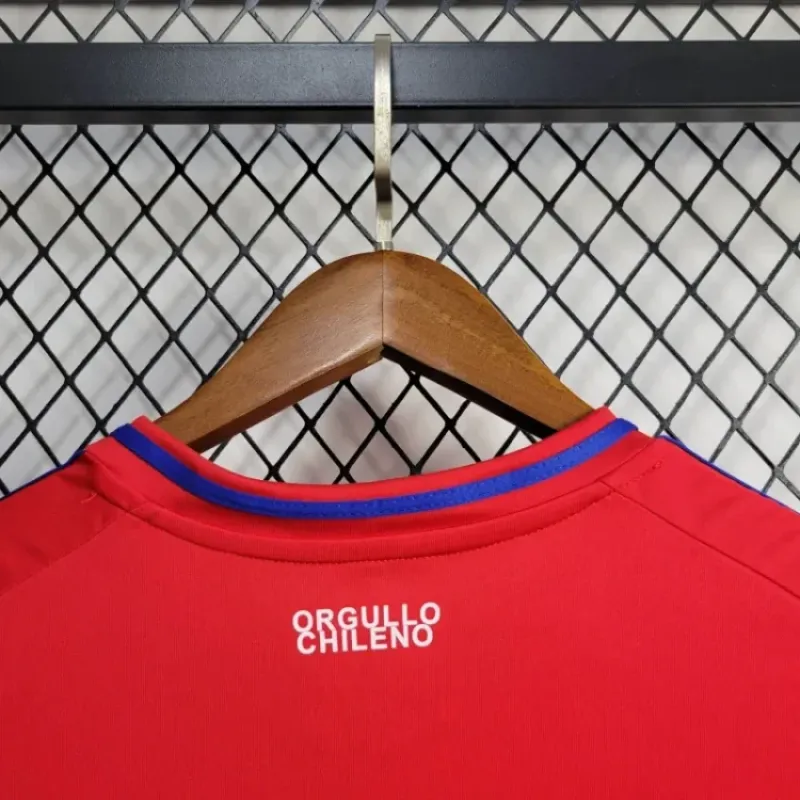 Chile Home Kit 24/25 Copa America 2024 Football Jersey