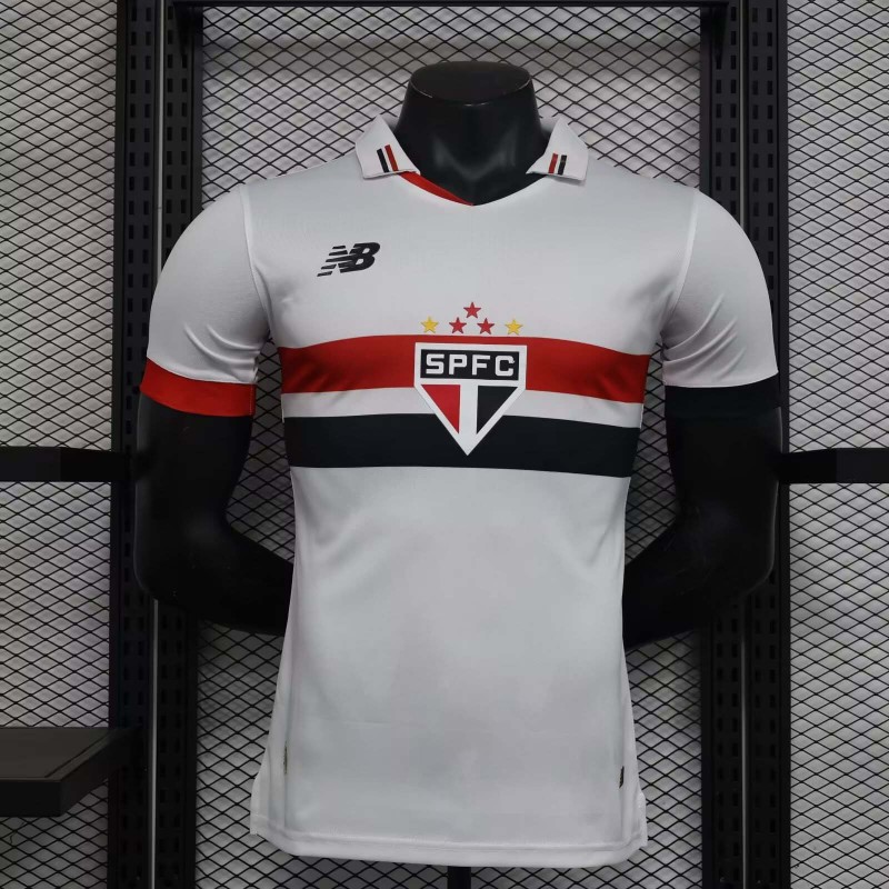 2024/2025 Player Version São Paulo Home Jersey 1:1 Thai Quality