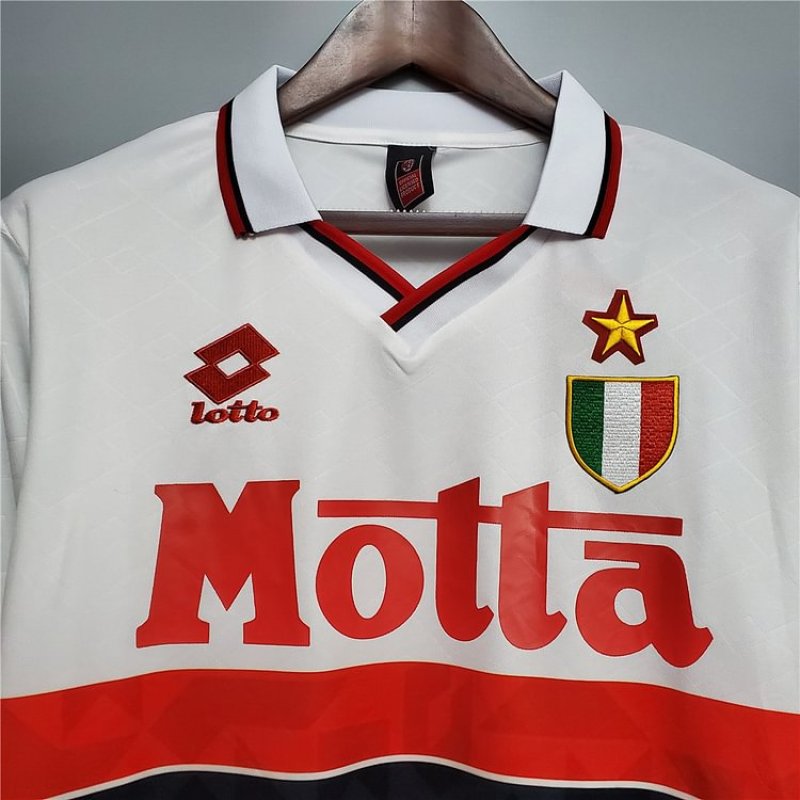 1993/1994 Retro AC Milan Away Football Shirt 1:1 Thai Quality