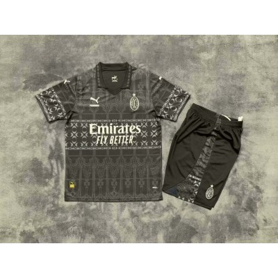 2023/2024 AC Milan Fourth Away Soccer Jersey 1:1 Thai Quality Kids Size