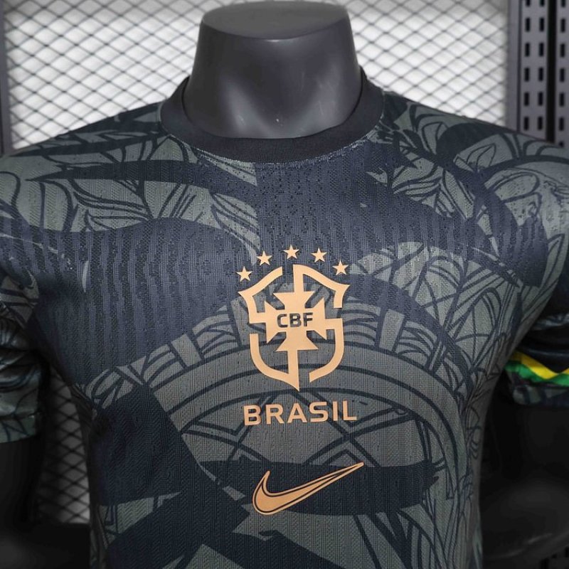 24/25 Brazil Dark Green Special Edition Player Football Jersey