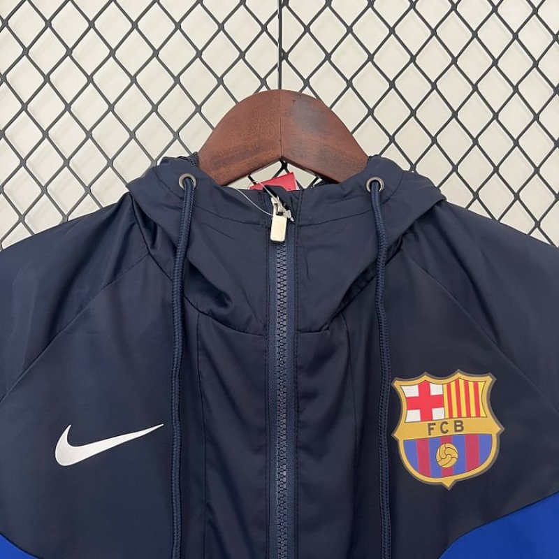 24/25 Barcelona Reversible Windbreaker Football Shirt