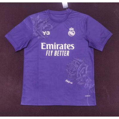 2024/2025 Real Madrid Y-3 Special Edition Purple Football Shirt 1:1 Thai Quality