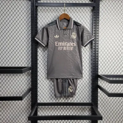 Kids Real Madrid Third Kit 24/25 Football Jersey