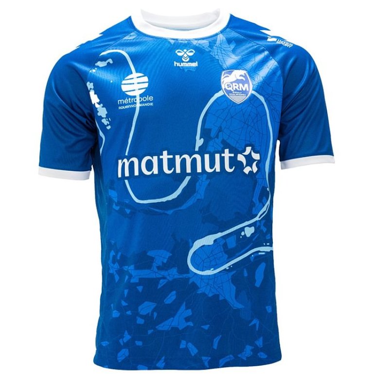 Quevilly Rouen Métropole 24/25 Away Football Jersey