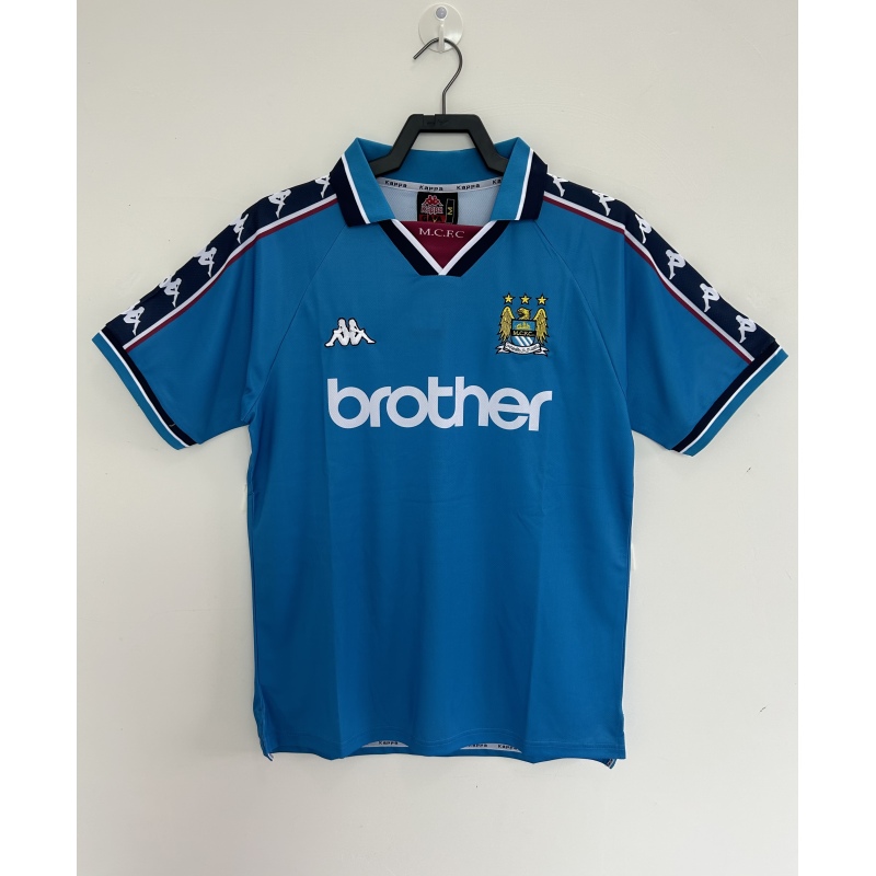 Retro 1997-98 Manchester City Home Shirt