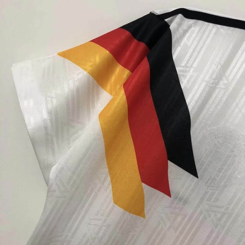 1990 Retro Germany Home Soccer Jersey