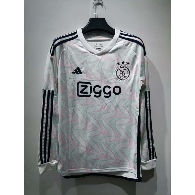 2023/2024 Long Sleeve Ajax Away Football Shirt1:1 Thai Quality