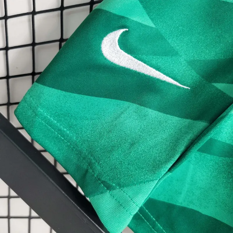 2023/2024 Barcelona Goalkeeper Green Soccer Shirt 1:1 Thai Quality Kids Size