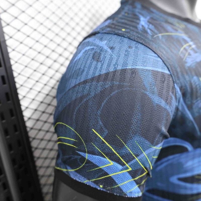 24/25 Brazil Blue Lion Special Edition Player Football Jersey