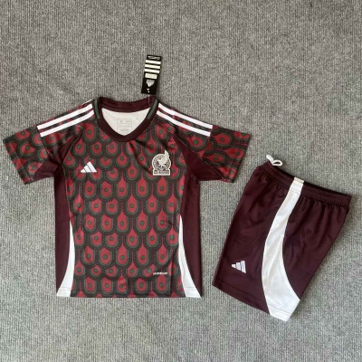 Kids Mexico 24/25 Home Football Jersey Kit