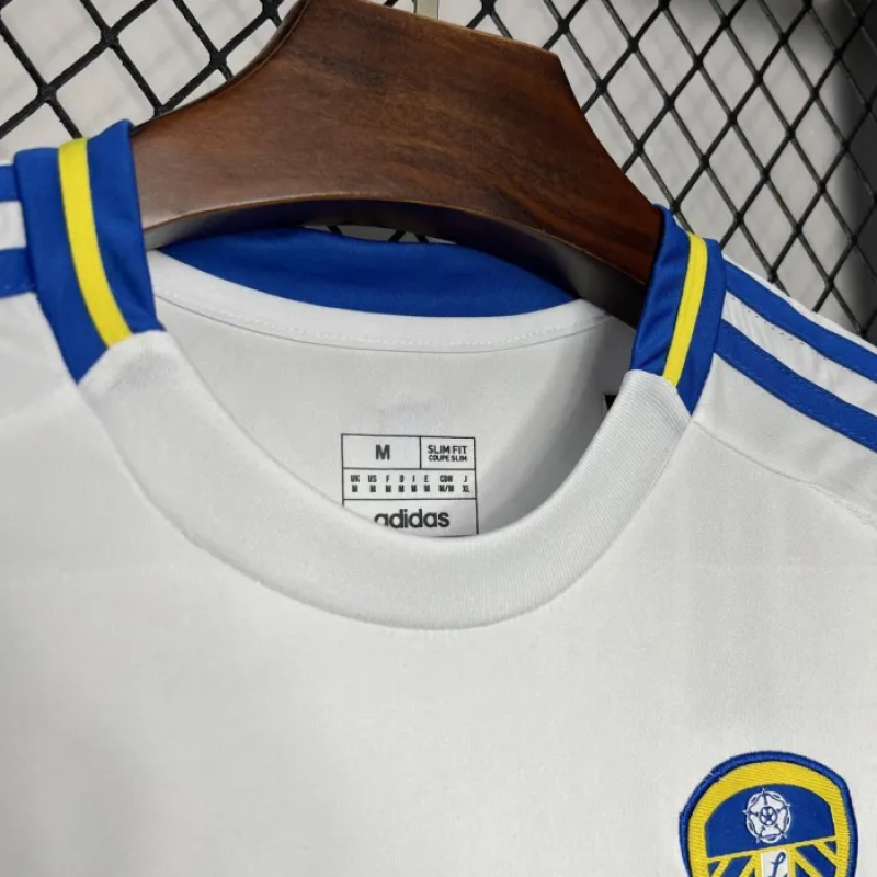 LEEDS United Home Jersey 24/25 Football Jersey