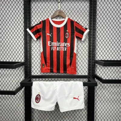 Kids AC Milan Home Jersey 24/25 Football Kit