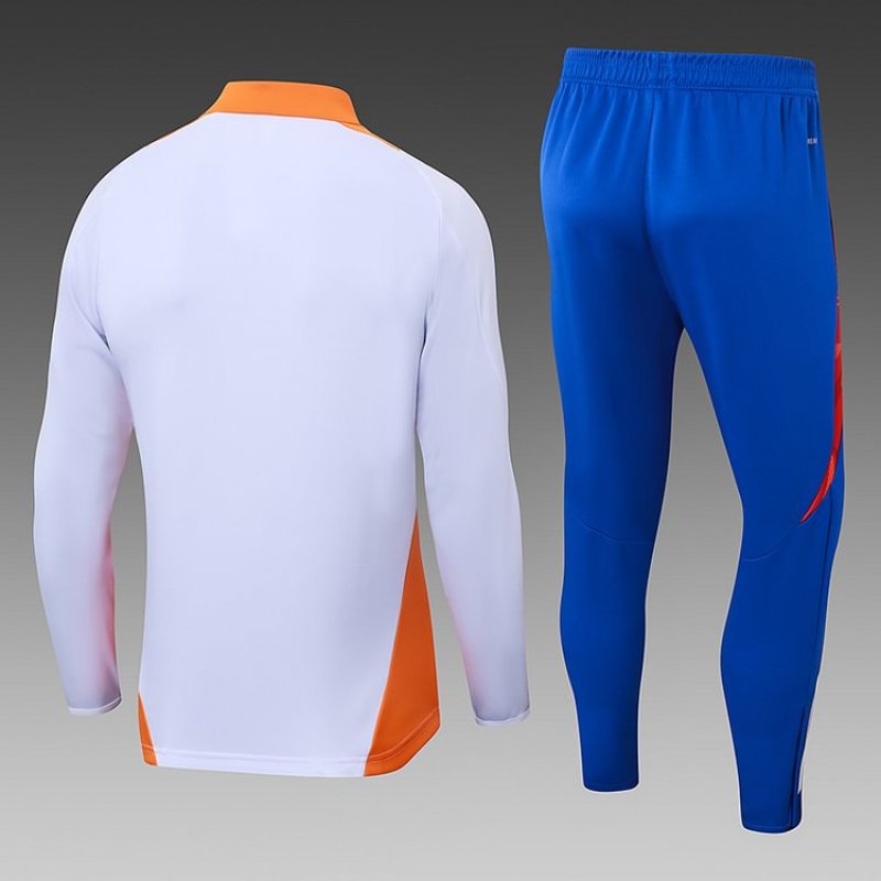 Nottingham Forest 24/25 White Half-zip Training Suit