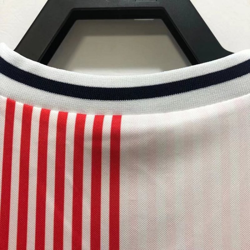 1986 Retro Denmark Away Soccer Shirt