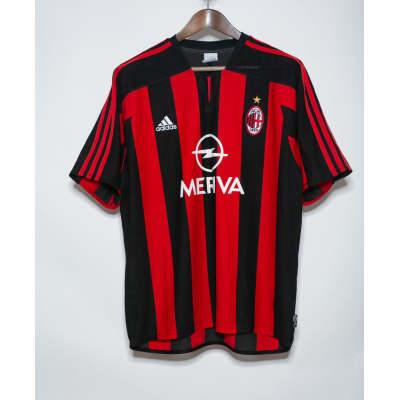 2003/2004 Retro AC Milan Home Football Shirt