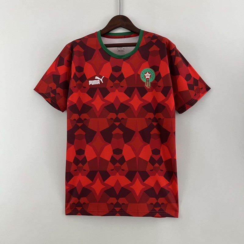 2023/2024 Morocco National Team Home Football Shirt 1:1 Thai Quality