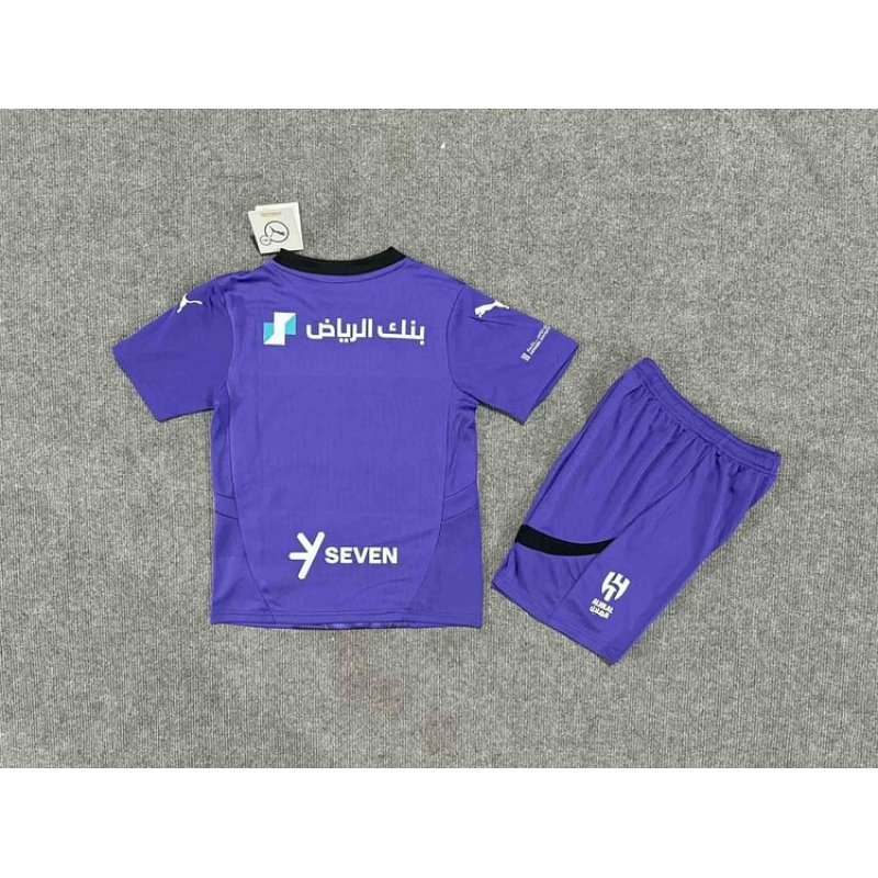 24/25 Al-Hilal Saudi Third Football Shirt Kids Size