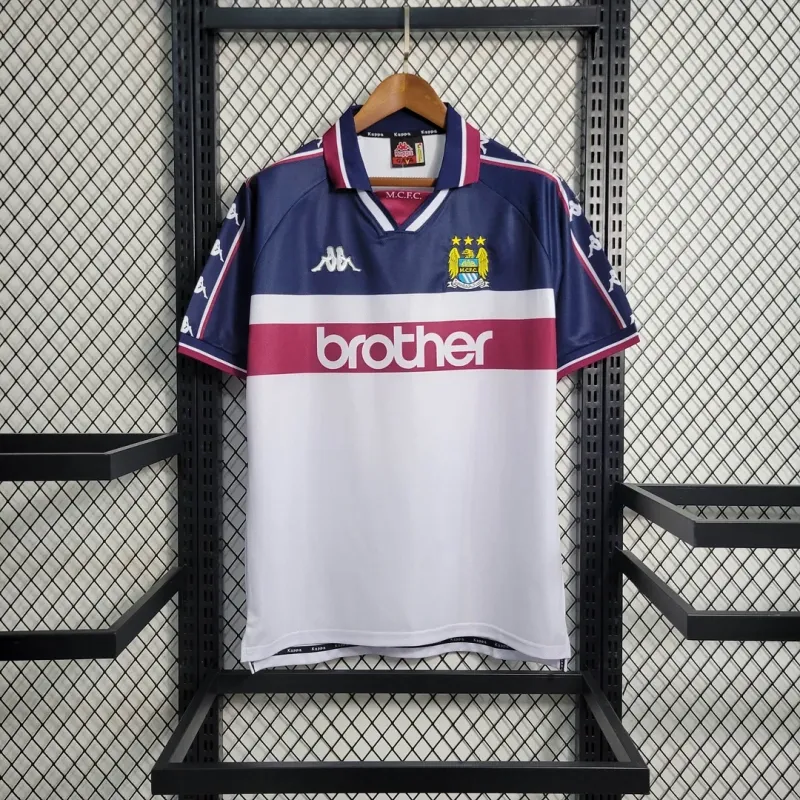 Retro 1997-98 Manchester City away Jersey