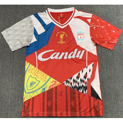 Retro Liverpool Hybrid Commemorative Edition Football Shirt 1:1 Thai Quality