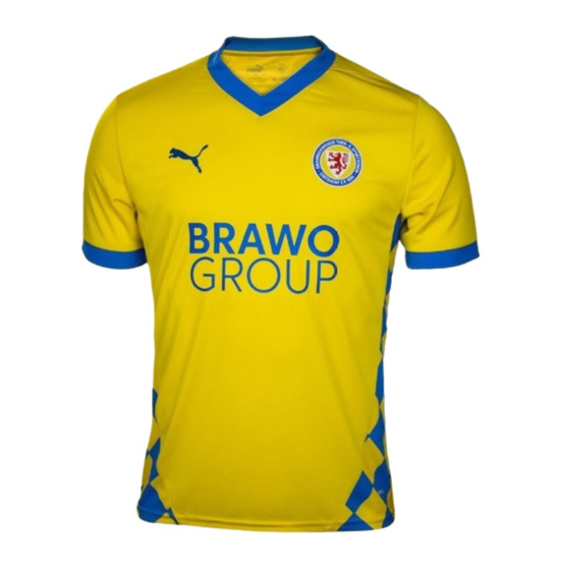 24/25 Eintracht Braunschweig Home football jersey