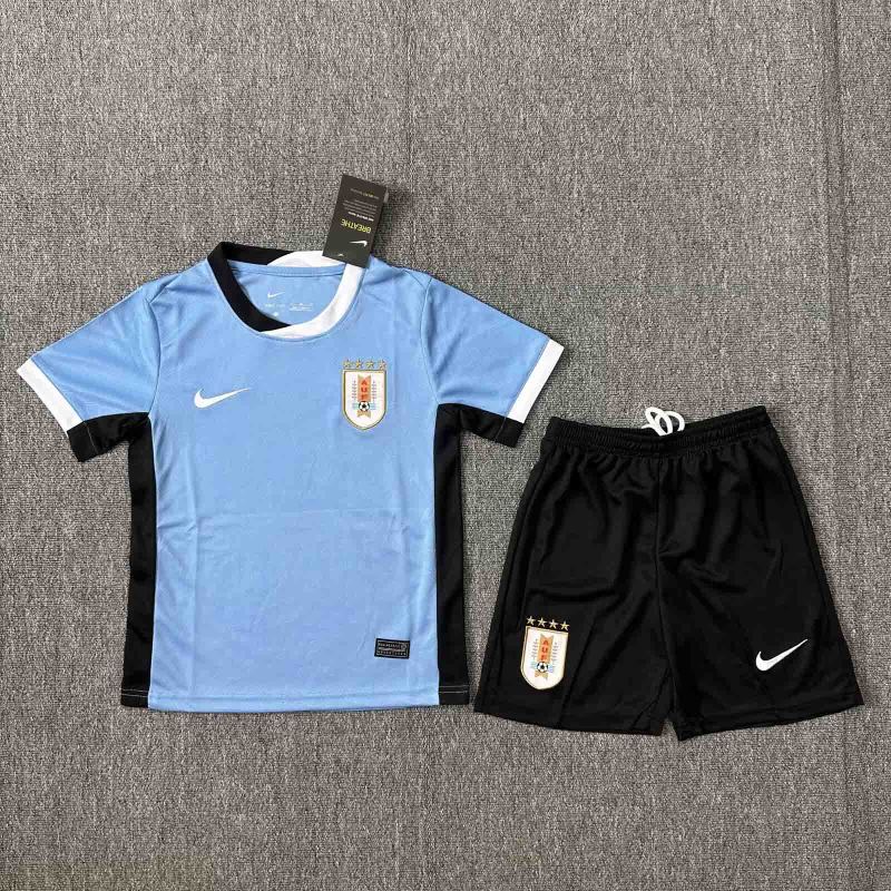 Kids  Uruguay Home 24/25 Home Shirt