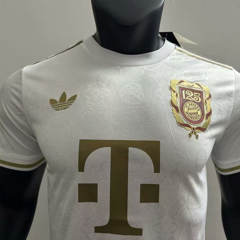 Player Edition - Bayern 125th Anniversary White Jersey