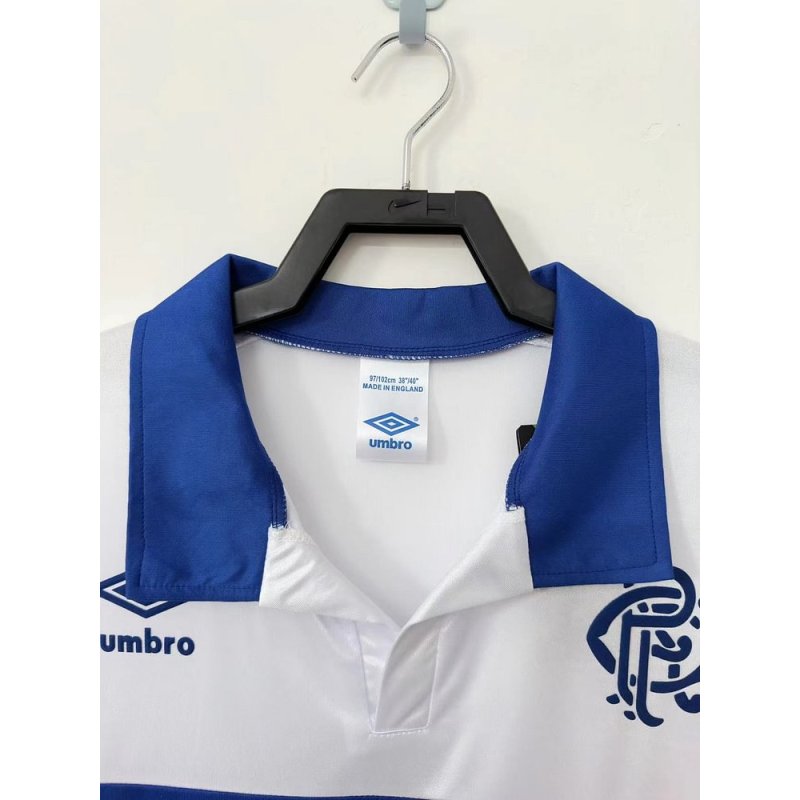 Retro Rangers Away Kit 1994 Football Jersey