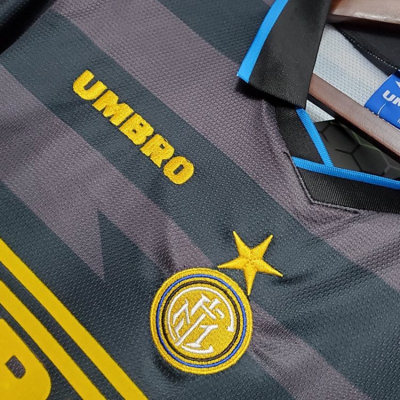 1997/1998 Retro Internazionale Milan third Football Jersey 1:1 Thai Quality